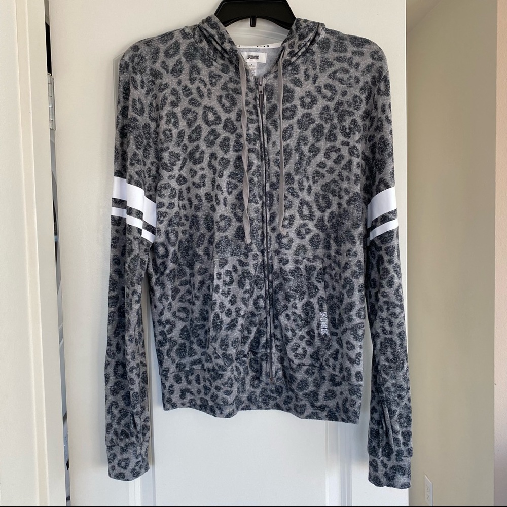 VS Pink Zip Up Hoodie